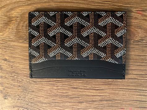 goyard cold holder|Goyard card holder retail price.